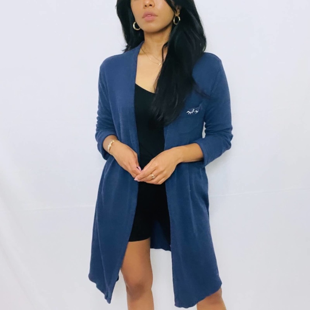 Madewell | Navy Cotton Sleepwear Robe XS